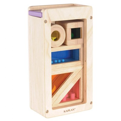 wooden rainbow sound blocks