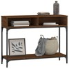 Clihome Modern Sonoma Oak Console Table, Versatile with Drawer and Shelf Entryway Table - 2 of 4