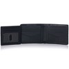 Alpine Swiss RFID Luka Men's Flip ID Wallet Deluxe Capacity Bifold With Divided Bill Section Comes in a Gift Box - 4 of 4