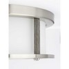Progress Lighting Mast 2-Light Flush Mount, Brushed Nickel, Etched Glass Shade - 2 of 4