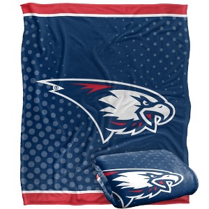 University Of Southern Indiana Logo Dots Silky Touch Blanket White 50x60 - 1 of 4
