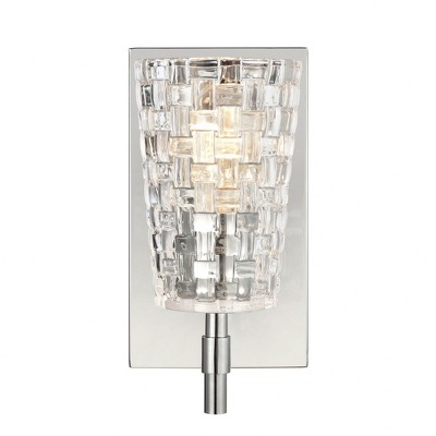 Elk Home Lightweave 1 - Light Vanity in  Polished Nickel