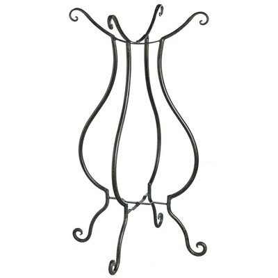 Home & Garden 29.5" Scroll Birdbath Stand Pantina Tall Evergreen Enterprises Inc  -  Bird Baths