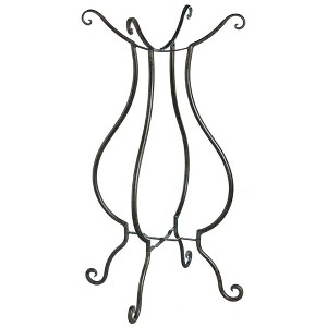 Home & Garden 29.5" Scroll Birdbath Stand Pantina Tall Evergreen Enterprises Inc  -  Bird Baths - 1 of 2