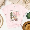 Simply Sage Market Women's Retro Wild and Free Cowgirl Short Sleeve Graphic Tee - 3 of 3
