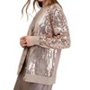 Women's Bria Button Front Sequin Cardigan - Nyland - 2 of 3