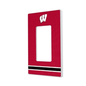 NCAA Big Ten Universities Stripe Hidden-Screw Light Switch Plate for Single Rocker - 1 of 4