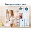 Garvee Kids Jewelry Armoire Cabinet with Full-Length Mirror,46"Jewelry Armoire with 3 Storage Drawers,Kids Vanity Dress Up Mirror Jewelry Cabinet - 3 of 4