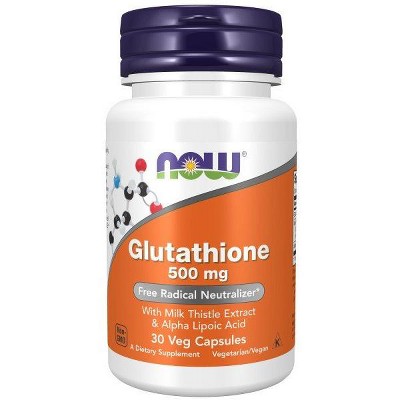 Glutathione 500 mg by Now Foods  -  30 VegCap