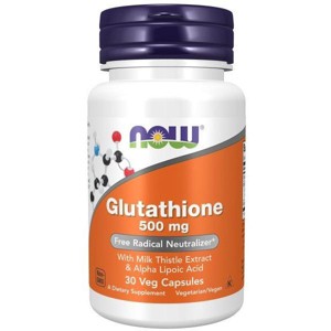 Glutathione 500 mg by Now Foods  -  30 VegCap - 1 of 3