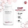 SuperSmart Hemo Comfort (Advanced Formula) - High Potency - with Diosmin, Hesperidin, Horse Chestnut | Non-GMO & Gluten Free - 120 Vegetarian Capsules - 4 of 4