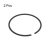 Unique Bargains Durable High Tensile Piston Ring Set 2 Pcs - 3 of 4