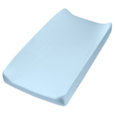 Honest Baby Organic Cotton Changing Pad Cover - Light Blue