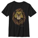 Boy's Lion King Decorative Noble Simba T-Shirt