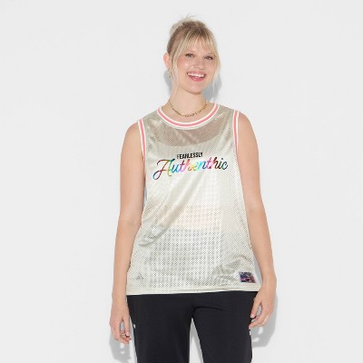 Pride Adult PHLUID Project Authentic Capsule Sport Tank Top - Light Gray