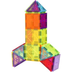 VEVOR Magnetic Tiles Magnetic Building Toy 180 PCS Magnet Blocks for Kids 3D Set - 1 of 4
