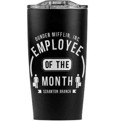 The Office Employee Of The Month Steel Tumbler 20oz Coffee Travel Mug