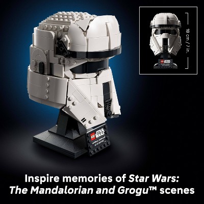 Детские конструкторы LEGO Star Wars Imperial Remnant AT-RT Driver Helmet 75458 — фото 7
