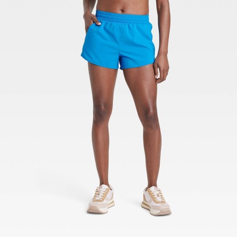 Nike Women's Shorts - Blue - M