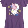Girls' - Peppa Pig - Space Astronaut Fitted Short Sleeve Graphic T-Shirt - 2 of 4