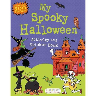 My Spooky Halloween Activity and Sticker Book - (Paperback)