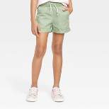 Girls' Rolled Hem Pull-On Woven Shorts - Cat & Jack™