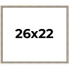 PosterPalooza | Classic Modern Silver Picture Frame - UV Acrylic, Backing Board, Hanging Hardware Included - 2 of 4