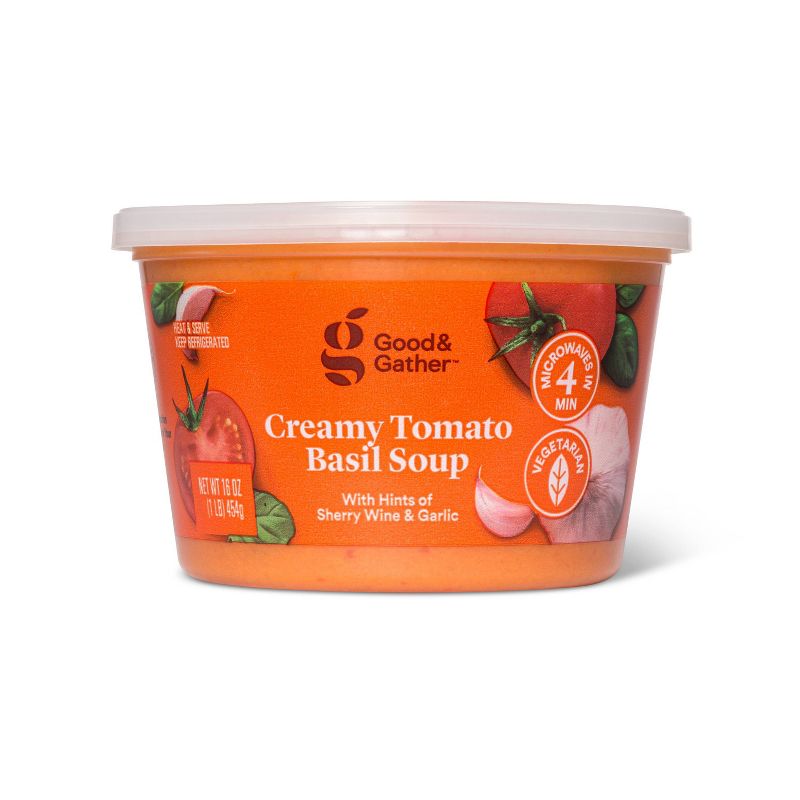Creamy Tomato Basil Soup - 16oz - Good & Gather&#8482;, 3 of 5