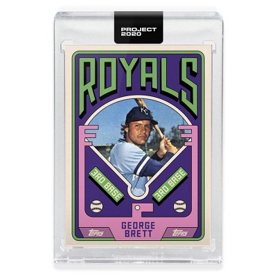 Topps Topps PROJECT 2020 Card 75 - 1975 George Brett by Grotesk