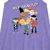 Girls' - Hey Arnold! - Group Shot Graphic Sleeveless Aline Dress - 2 of 3