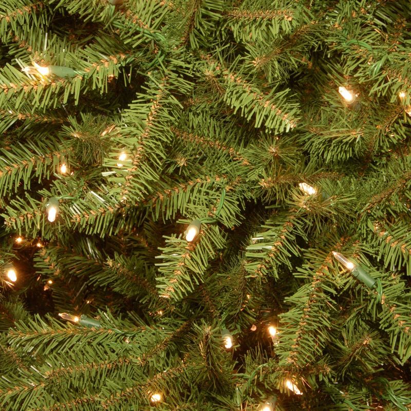 National Tree Company Pre-Lit Full Dunhill Fir Artificial Christmas Tree Clear Lights, 3 of 5