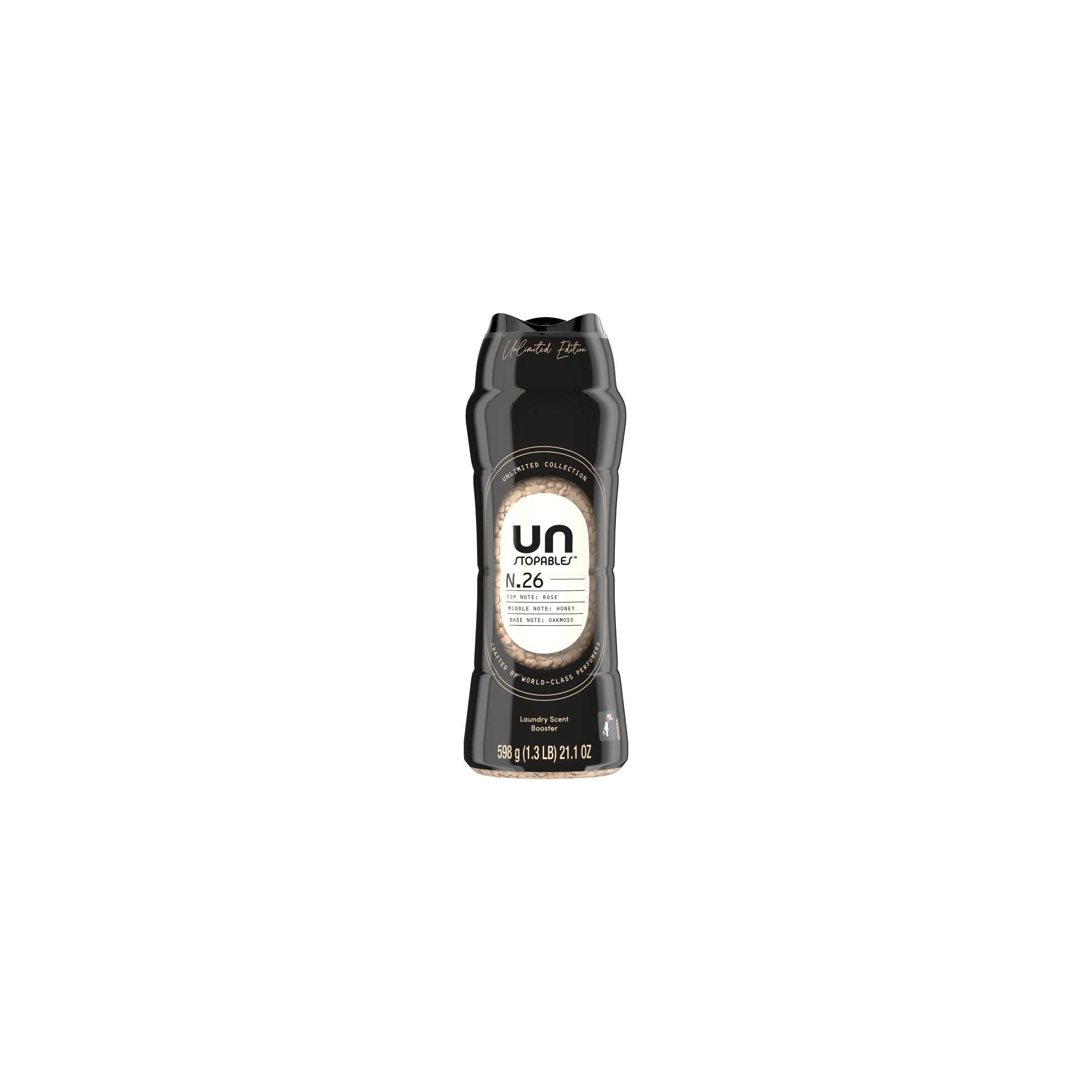 Downy Unstopables Unlimited Scent Booster Beads Laundry Additives - Rose Honey Oakmoss - 21.1oz: Bleach-Free Plastic Bottle