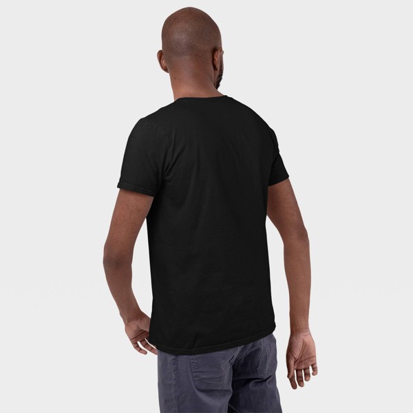 Playera gráfica de cuello redondo de manga corta Superbad McLovin para hombre - Negro 3