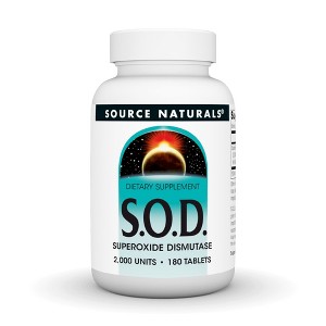 SOD 2000 by Source Naturals, Inc.  -  180 Tablet - 1 of 3