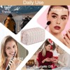 Generic Makeup Bag Travel Cosmetic Bag for Women Girls, Zipper Make Up Pouch - 3 of 4