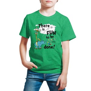 Boys' - Dr. Seuss - Fun To Be Done Short Sleeve Graphic T-Shirt - 1 of 4