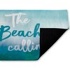 Stupell Industries Beach Is Calling Gradient Printed Outdoor Door Mat, design by Lula Bijoux & co., 18"x30" - 2 of 4