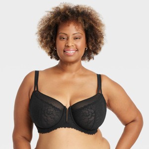 Women's Lace Unlined Bra - Auden™ - 1 of 4