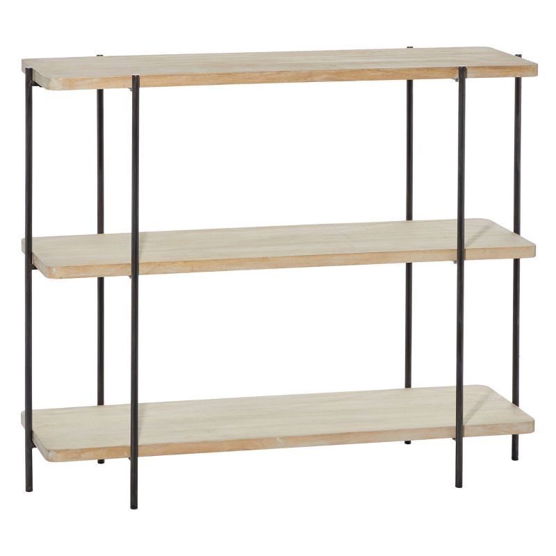 Contemporary Metal Console Table - Olivia &#38; May, 1 of 22