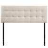 Emily Upholstered Fabric Headboard - Modway - image 2 of 4