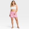 Women's Boxer Pajama Shorts - Wild Fable™ - 3 of 3