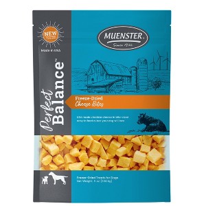 Muenster Perfect Balance Cheese Flavor Freeze Dried Dog Treats - 5oz - 1 of 4