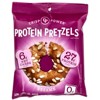 Crisp Power Protein Pretzels, Sesame, 6 Bags, 1.75 oz (50 g) Each - 3 of 4