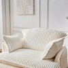 Convertible Compressed Sofa Chair with Ottoman, Modern Corduroy Fabric Armchair for Small Spaces, Living Room, Dorm, or Apartment - 4 of 4