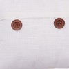 C&F Home 14" x 22" Envelope Pillow with Three Wood Buttons Includes Insert - 2 of 4
