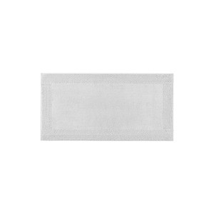 SEVOBAL Bath Rugs and Mats Bathroom Rugs Waffle Style Bath Mats Super Absorbent Non Slip Rubber Reversible Back Bath Rug, Gray, 60"*24"*0.75" - 1 of 4