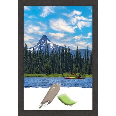 Amanti Art Rustic Plank Narrow Picture Frame