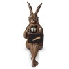 SPI Home Coffee Break Garden Ledge Sitter – 16" Whimsical Sculpture, Relaxed Outdoor Figurine for Patio or Shelf Display - 3 of 3