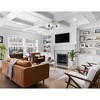 Urban Ambiance Luxury Minimalist Indoor Ceiling Light,  10-5/8''H x 22"W x 22''D,  Brushed Nickel Finish, UHP4444 - 2 of 4