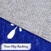Fulvari Christmas Snowflake Area Rug,Rug Washable Non Slip for Entryway,Mats for Front Door,Bedroom Living Room Laundry Room Indoor - 4 of 4